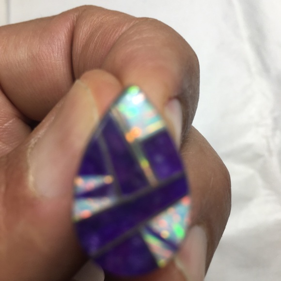 sterling silver 925 sterling earrings - Picture 2 of 5